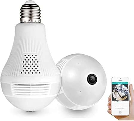 Panorama 360 Degree View Wireless WIFI Bulb Camera