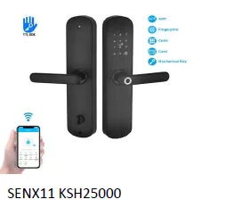 SMART LOCK SENX11 – Fingerprint, Password, Card, App & Key