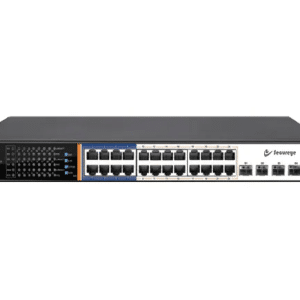 Secureye Layer 3 Poe Swicth 24port (Managed with Poe L3) + 4 (SFP Giga) – S-24GE-M-4UF-370W-AI-VLAN-L3-POE