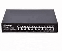 Secureye 8Port POE Switch (10/100/1000) + 2 (10/100/1000) + 2 (SFP) -0 S-8GE-2UG-2UF-NB