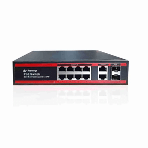 Secureye 8Port POE Switch (10/100) + 2 (10/100/1000) – S-8FE-2GE-LD-NB