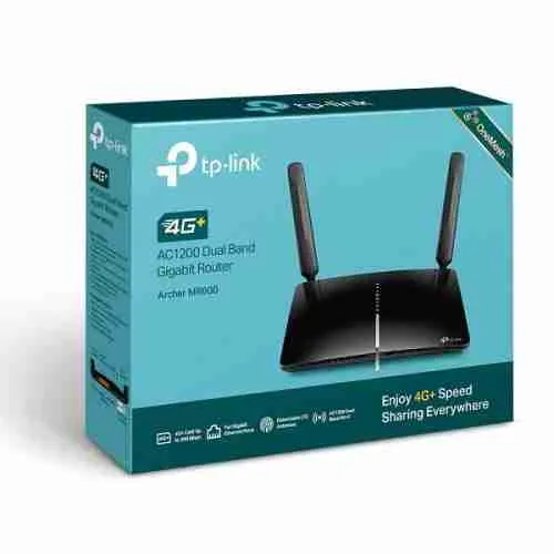 TP-Link 4G+ Cat6 AC1200 Wireless Dual Band Gigabit Router – TL-ARCHER MR600