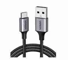 UGREEN USB-A 2.0 Male to USB-C Male Cable Nickel Plating 2m (Black) – US270