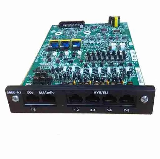 NEC SL2100 IP7WW-308U-A1 3 Analog Trunks 8 Hybrid Extensions Board