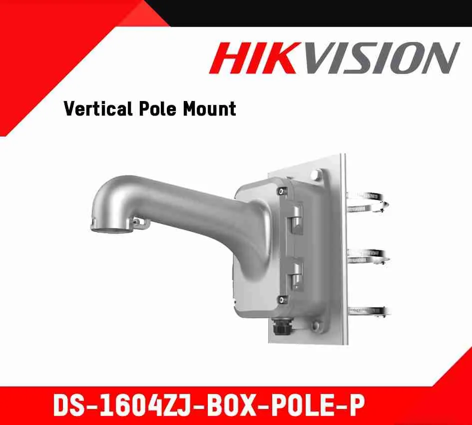 Hikvision Vertical pole mount DS-1604ZJ-BOX-POLE - Image 2